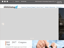 Tablet Screenshot of bsicongress.com
